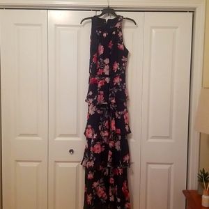 Jessica Howard sleeveless ruffled dress